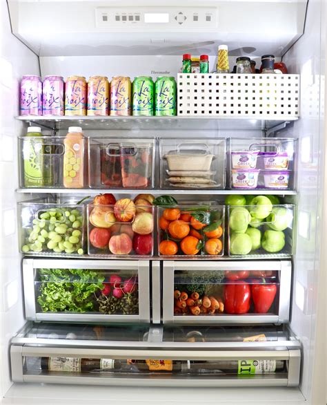 organize fridge pinterest